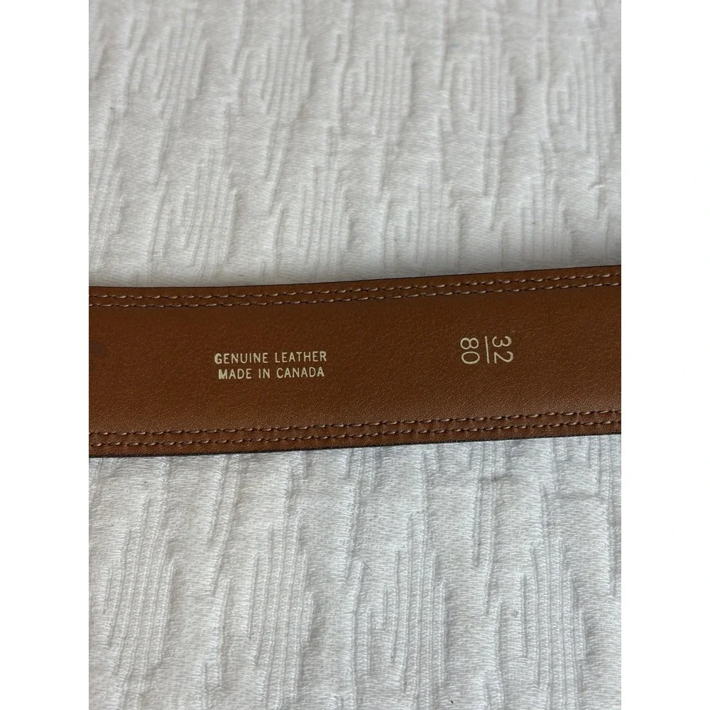 Bosca Mens Genuine Leather size 32 Redish Brown